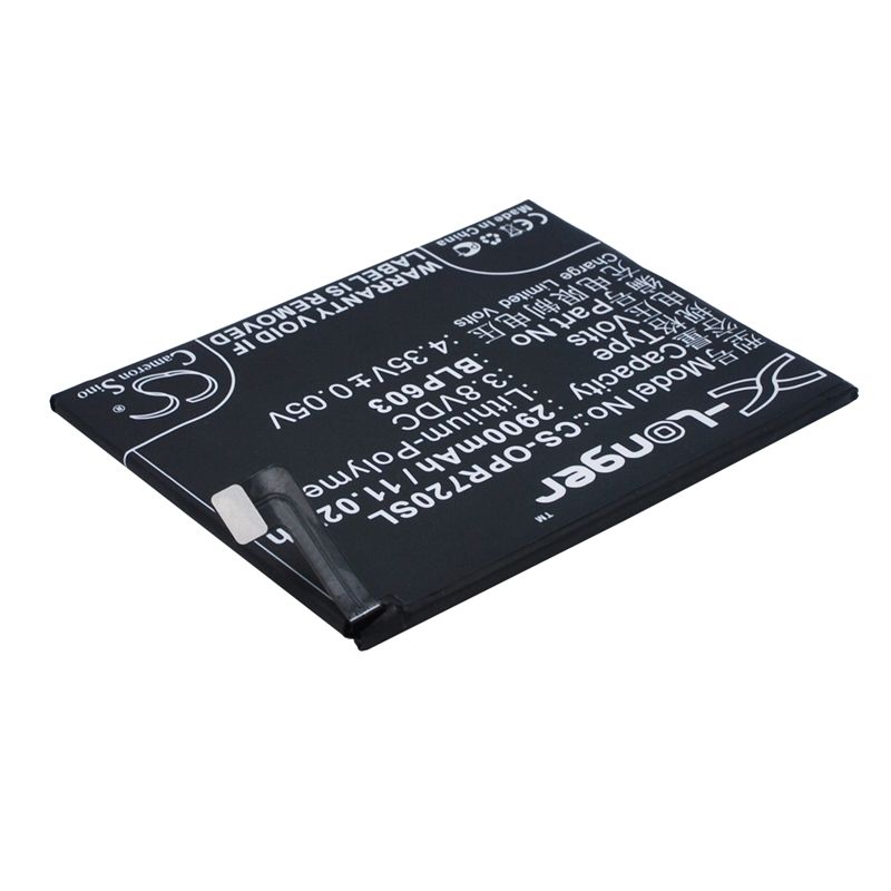 Li-Polymer Battery fits Oppo, r7s, r7sm, r7st 3.8V, 2900mAh Communications Cameron Sino Technology Limited (Suspended)