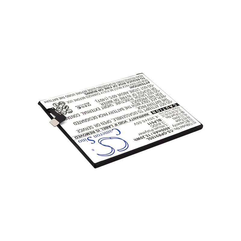 Li-Polymer Battery fits Oppo, r9 plus, r9 plus dual sim, r9 plusm a 3.8V, 4000mAh Communications Cameron Sino Technology Limited (Suspended)