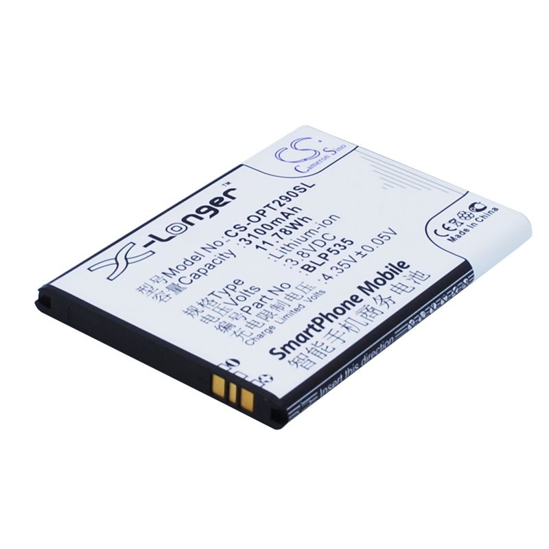 Li-ion Battery fits Oppo, t29 3.8V, 3100mAh Mobile & SmartPhone Cameron Sino Technology Limited