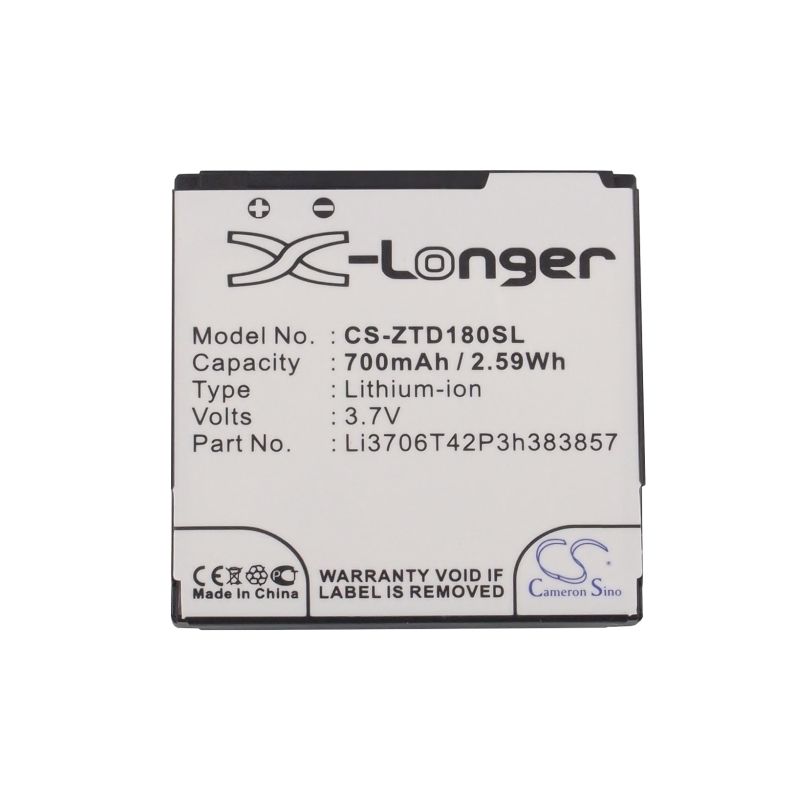 Li-ion Battery fits Orange, le tactile, vodafone,246 3.7V, 700mAh Communications Cameron Sino Technology Limited (Suspended)