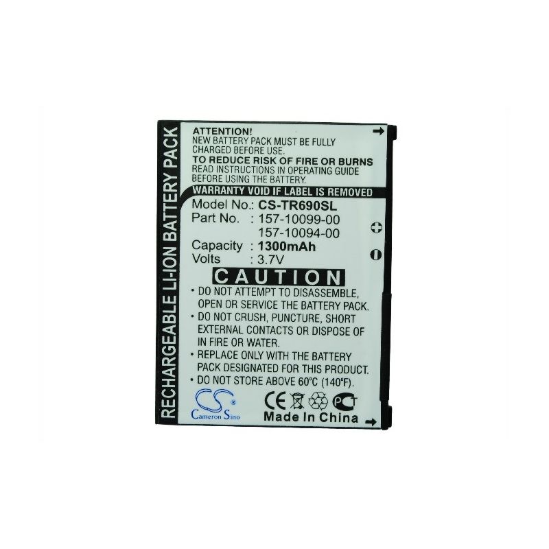 Li-ion Battery fits Palm, otto, treo 500, treo 500p 3.7V, 1300mAh Communications Cameron Sino Technology Limited