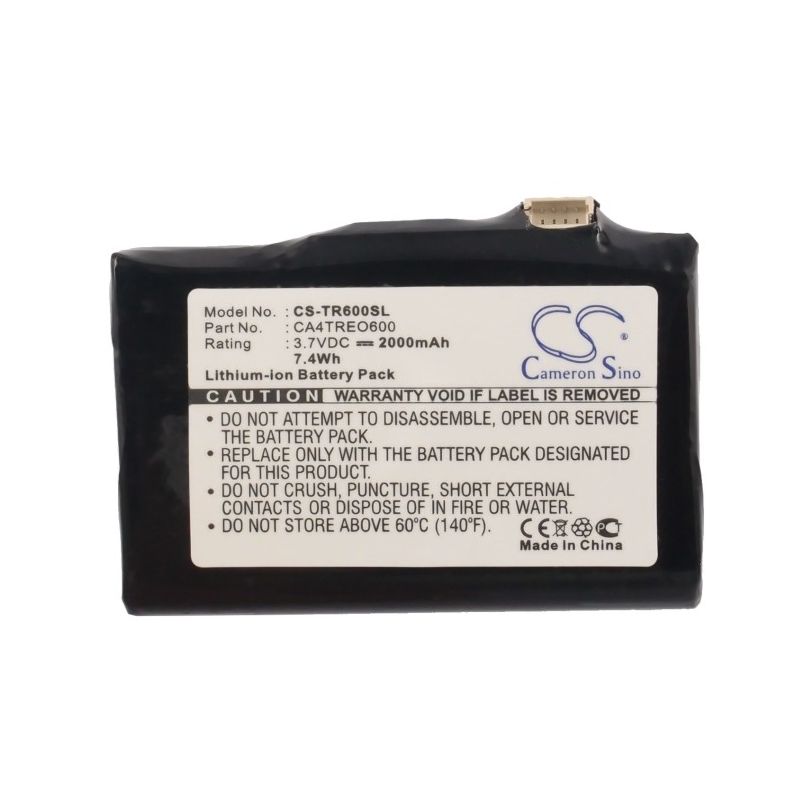 Li-ion Battery fits Palm, treo 600, treo 610 3.7V, 2000mAh Mobile & SmartPhone Cameron Sino Technology Limited