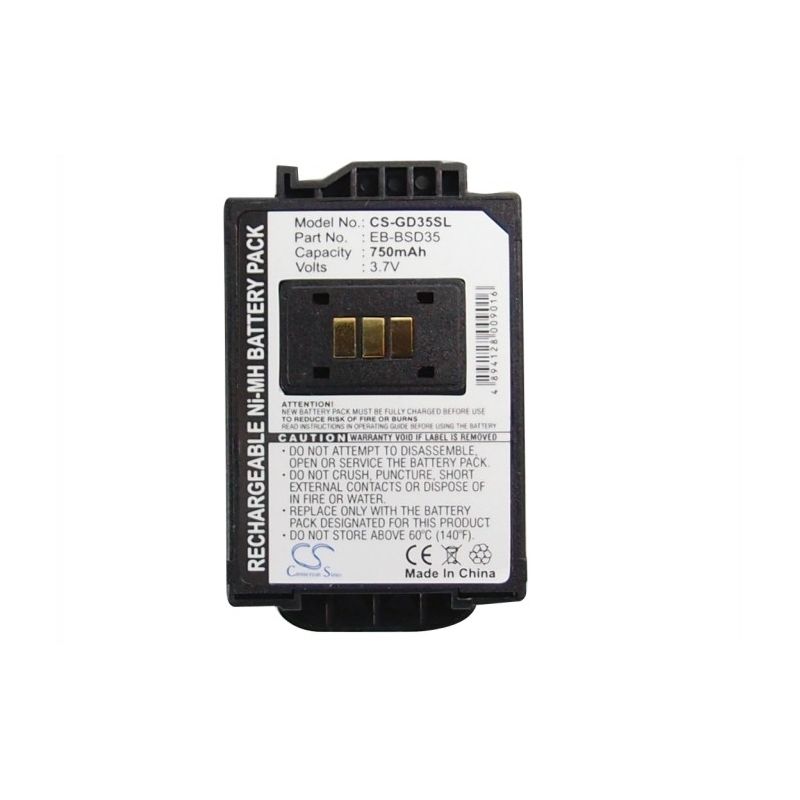 Ni-MH Battery fits Panasonic, gd35 3.6V, 750mAh Communications Cameron Sino Technology Limited (Suspended)