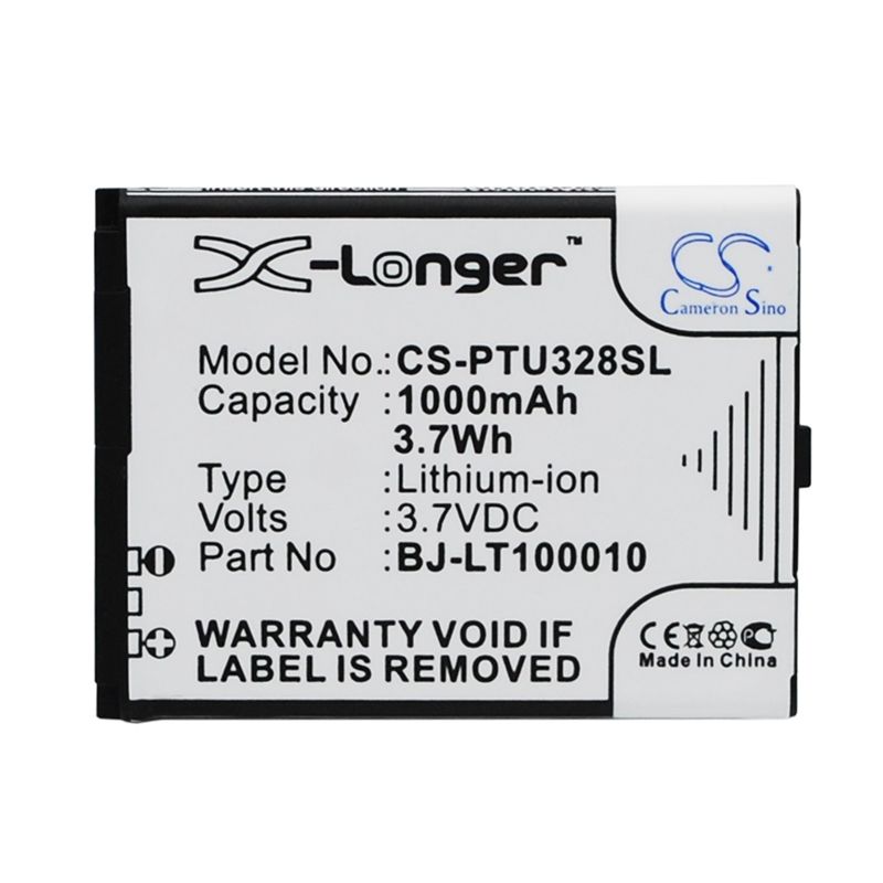Li-ion Battery fits Panasonic, kx-tu327, kx-tu327ex, kx-tu327exbe 3.7V, 1000mAh Mobile & SmartPhone Cameron Sino Technology Limited