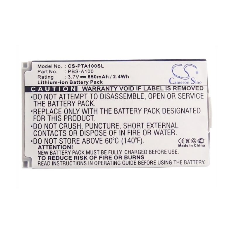 Li-ion Battery fits Pantech, a100 3.7V, 650mAh Communications Cameron Sino Technology Limited (Suspended)