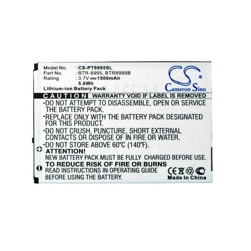 Li-ion Battery fits Pantech, adr8995, adr8995vw, breakout 3.7V, 1400mAh Mobile & SmartPhone Cameron Sino Technology Limited