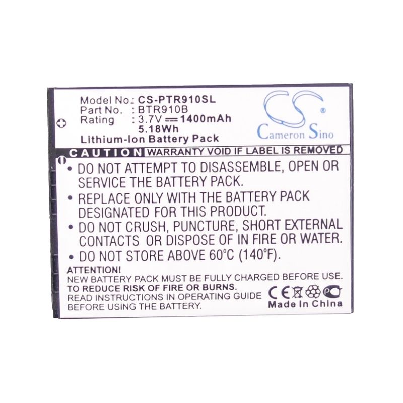 Li-ion Battery fits Pantech, adr910l, adr910lvw, marauder 3.7V, 1400mAh Mobile & SmartPhone Cameron Sino Technology Limited
