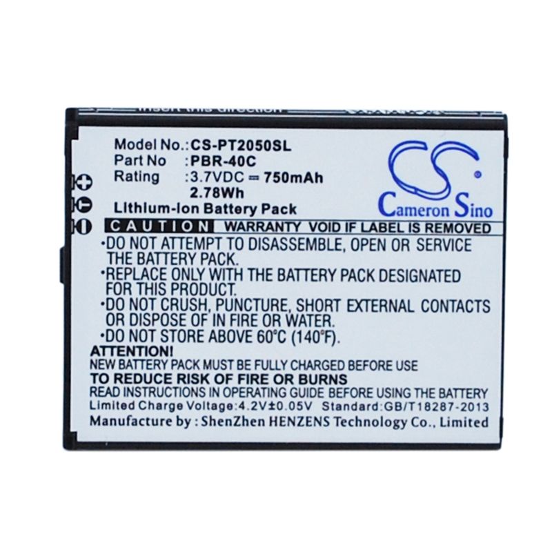 Li-ion Battery fits Pantech, breeze 4, breeze iv, p2050 3.7V, 750mAh Mobile & SmartPhone Cameron Sino Technology Limited