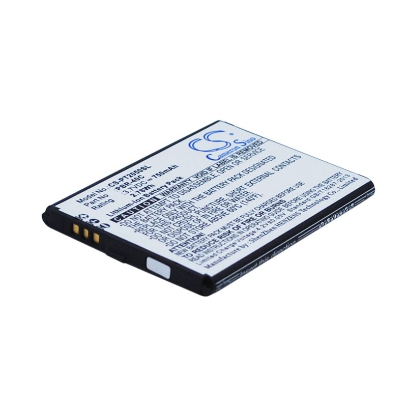 Li-ion Battery fits Pantech, breeze 4, breeze iv, p2050 3.7V, 750mAh Mobile & SmartPhone Cameron Sino Technology Limited