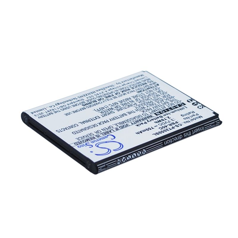 Li-ion Battery fits Pantech, breeze 4, breeze iv, p2050 3.7V, 750mAh Mobile & SmartPhone Cameron Sino Technology Limited
