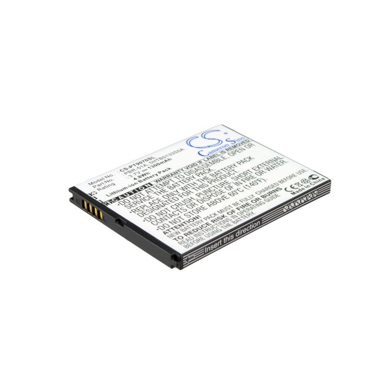 Li-ion Battery fits Pantech, burst, p9070 3.7V, 1300mAh Mobile & SmartPhone Cameron Sino Technology Limited