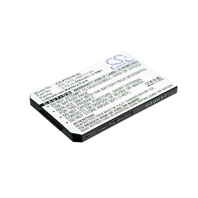 Li-ion Battery fits Pantech, c120, pg-1410, pg-c120 3.7V, 550mAh Mobile & SmartPhone Cameron Sino Technology Limited