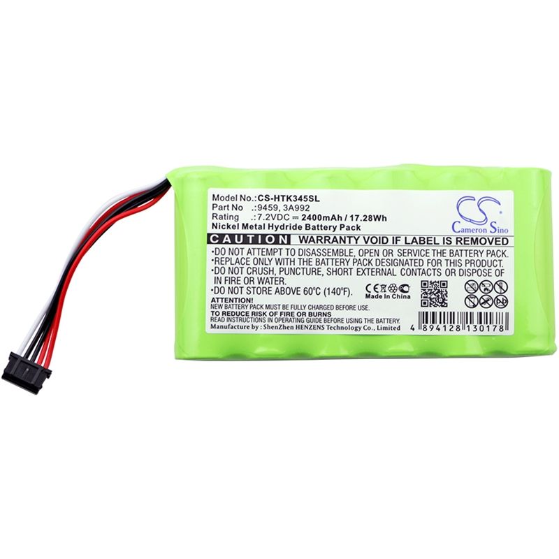 Ni-MH Battery fits Hioki, 3196, 3197, 3455 7.2V, 2400mAh Equipment & Survey & Test Cameron Sino Technology Limited