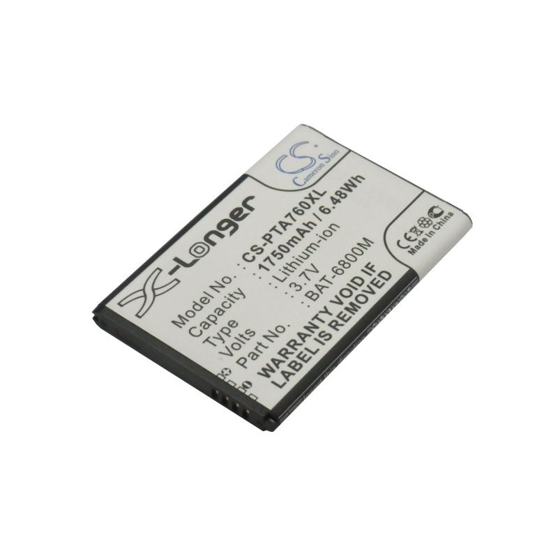 Li-ion Battery Fits Pantech, Im-a760, Im-a760s, Im-a770k 3.7v, 1750mah Communications Cameron Sino Technology Limited (Suspended)