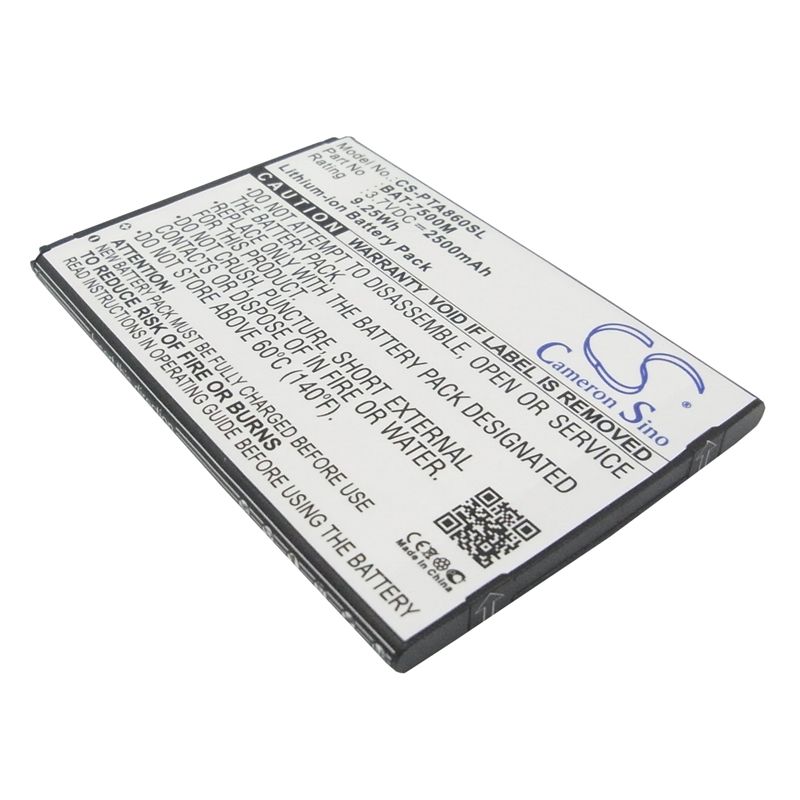 Li-ion Battery fits Pantech, im-a860, im-a860k, im-a860l 3.7V, 2500mAh Mobile & SmartPhone Cameron Sino Technology Limited