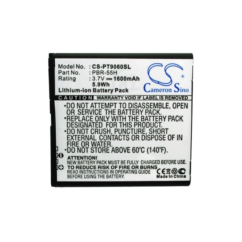 Li-ion Battery fits Pantech, p9060, pocket 3.7V, 1600mAh Mobile & SmartPhone Cameron Sino Technology Limited