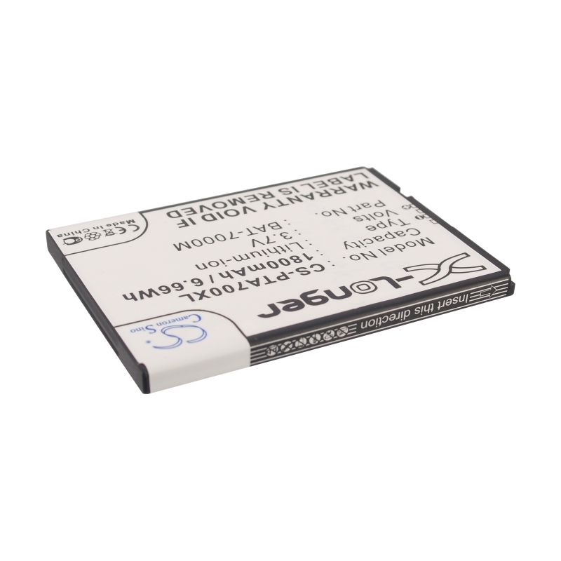 Li-ion Battery fits Pantech, t100k, sky, t100k 3.7V, 1800mAh Mobile & SmartPhone Cameron Sino Technology Limited