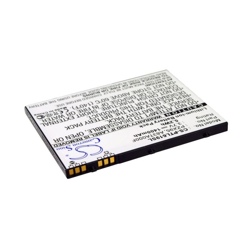 Li-ion Battery fits Pharos, m619, mercury 619, ptl619 3.7V, 1400mAh Mobile & SmartPhone Cameron Sino Technology Limited