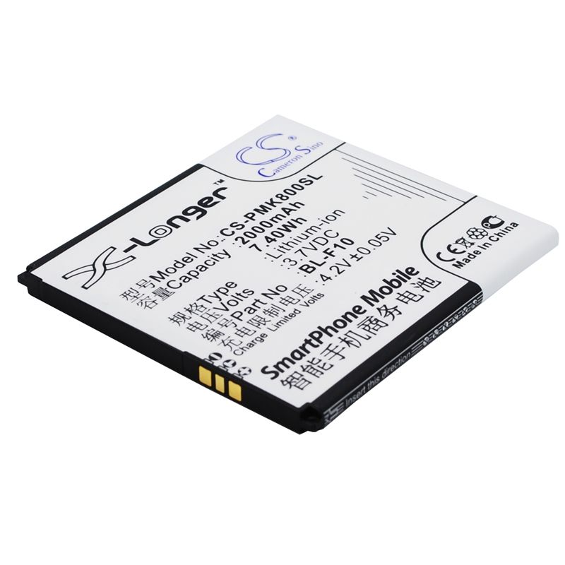 Li-ion Battery fits Phicomm, i800, i800dz 3.7V, 2000mAh Communications Cameron Sino Technology Limited (Suspended)