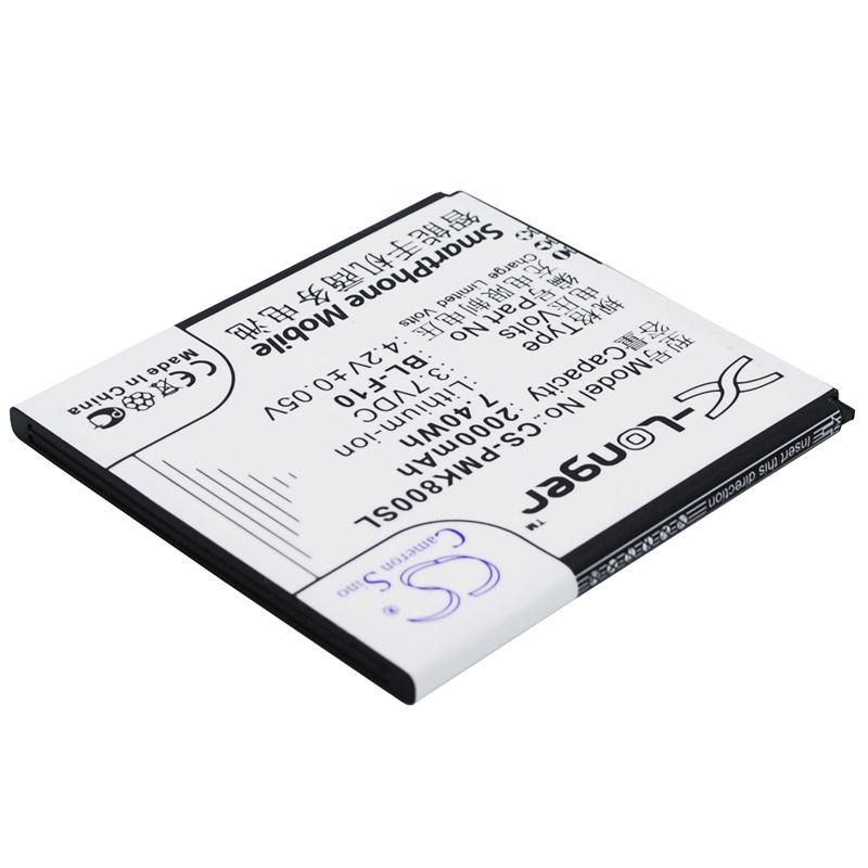 Li-ion Battery fits Phicomm, i800, i800dz 3.7V, 2000mAh Communications Cameron Sino Technology Limited (Suspended)