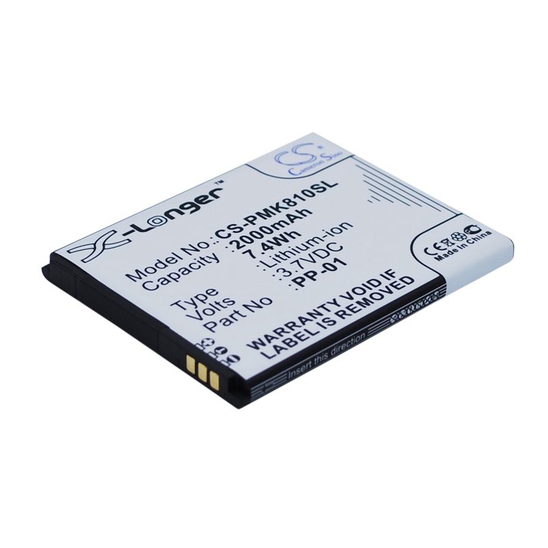 Li-ion Battery fits Phicomm, i810t 3.7V, 2000mAh Communications Cameron Sino Technology Limited (Suspended)