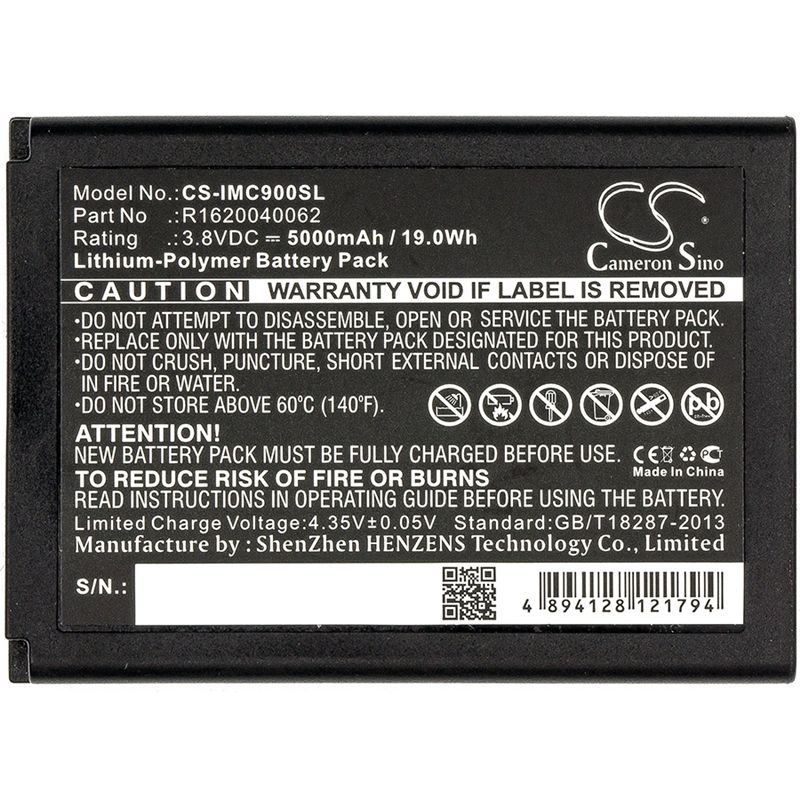 Li-Polymer Battery fits Idata, Mc70, Mc90hc, Mc90m 3.8V, 5000mAh Equipment & Survey & Test Cameron Sino Technology Limited