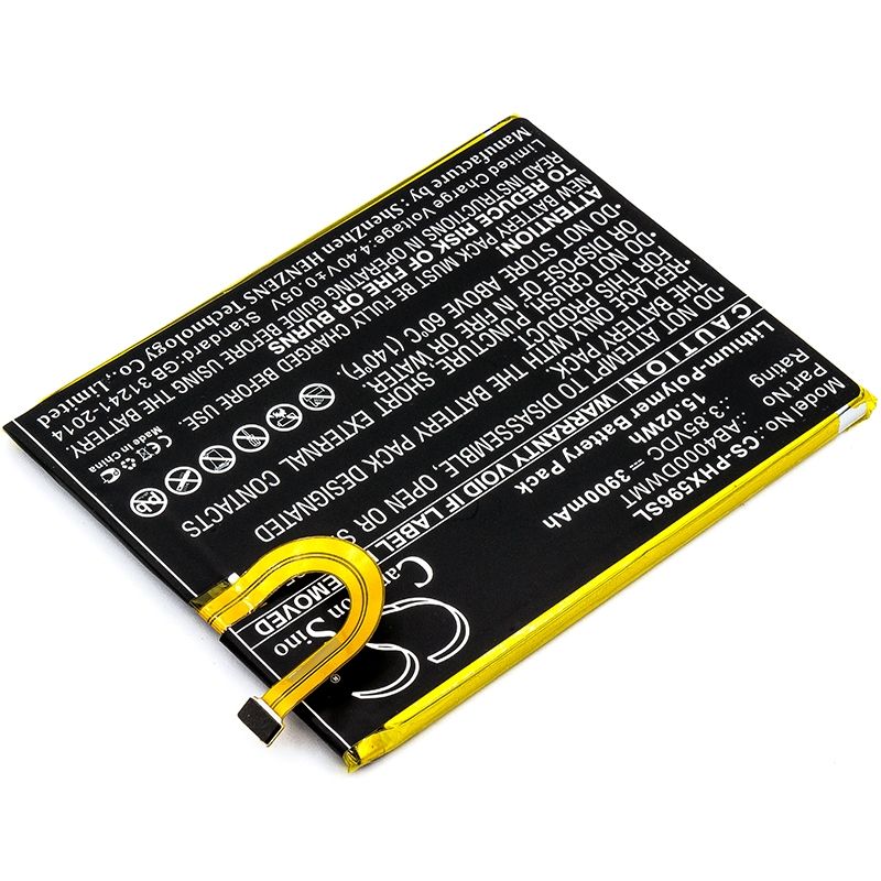 Li-Polymer Battery fits Philips, xenium ctx596, xenium x596 3.85V, 3900mAh Mobile & SmartPhone Cameron Sino Technology Limited