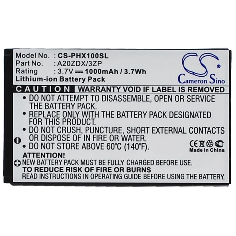 Li-ion Battery fits Philips, xenium t129, xenium x100, xenium x325 3.7V, 1000mAh Communications Cameron Sino Technology Limited (Suspended)