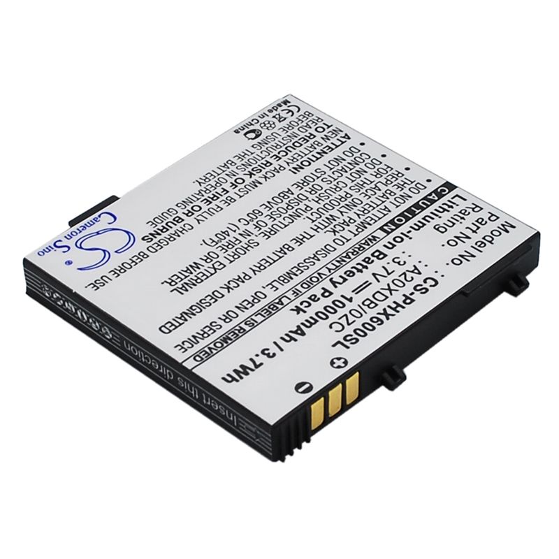 Li-ion Battery fits Philips, xenium x600 3.7V, 1000mAh Mobile & SmartPhone Cameron Sino Technology Limited