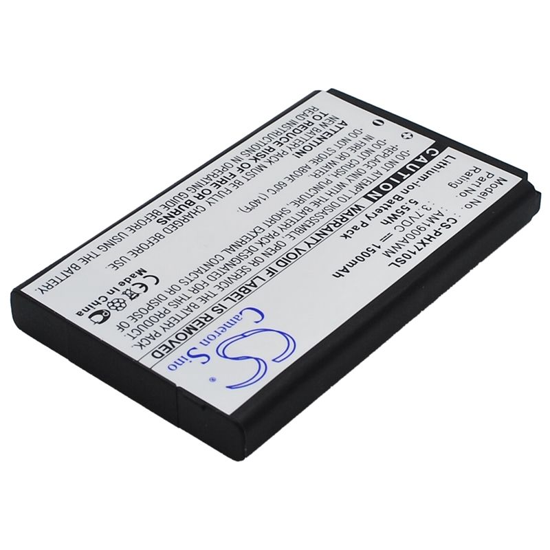 Li-ion Battery fits Philips, xenium x710 3.7V, 1500mAh Mobile & SmartPhone Cameron Sino Technology Limited