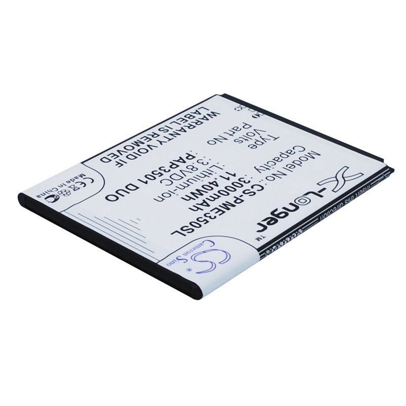 Li-ion Battery fits Prestigio, multiphone 3501 duo 3.8V, 3000mAh Communications Cameron Sino Technology Limited (Suspended)