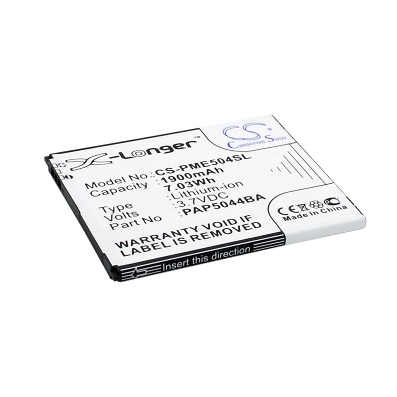 Li-ion Battery fits Prestigio, multiphone 5044 duo, pap5044 duo 3.7V, 1900mAh Mobile & SmartPhone Cameron Sino Technology Limited
