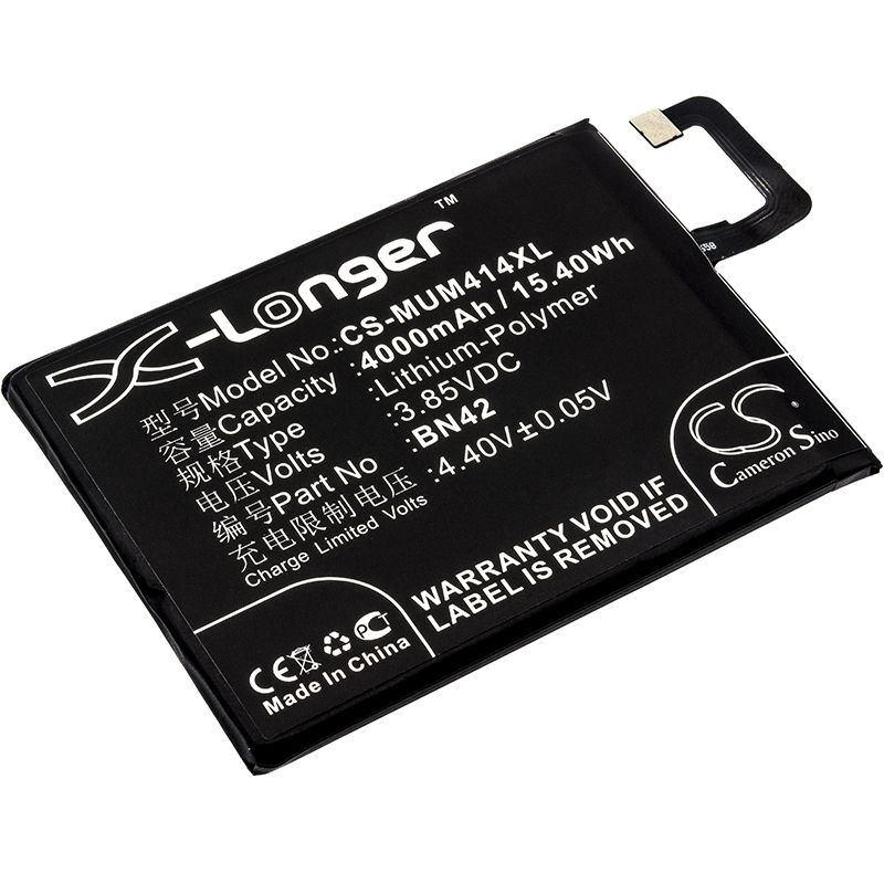 Li-Polymer Battery fits Redmi,2016090, 4 standard edition, 4 standard edition dual sim 3.85V, 4000mAh Mobile & SmartPhone Cameron Sino Technology Limited