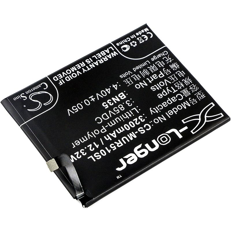 Li-Polymer Battery fits Redmi,5, xiaomi, redmi 5 3.85V, 3200mAh Mobile & SmartPhone Cameron Sino Technology Limited