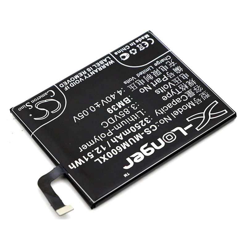 Li-Polymer Battery fits Redmi,6, 6 dual sim td-lte, xiaomi 3.85V, 3250mAh Mobile & SmartPhone Cameron Sino Technology Limited