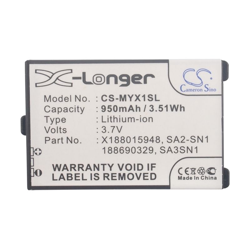 Li-ion Battery fits Sagem, my-x1, myx2-2, x5 3.7V, 950mAh Communications Cameron Sino Technology Limited (Suspended)