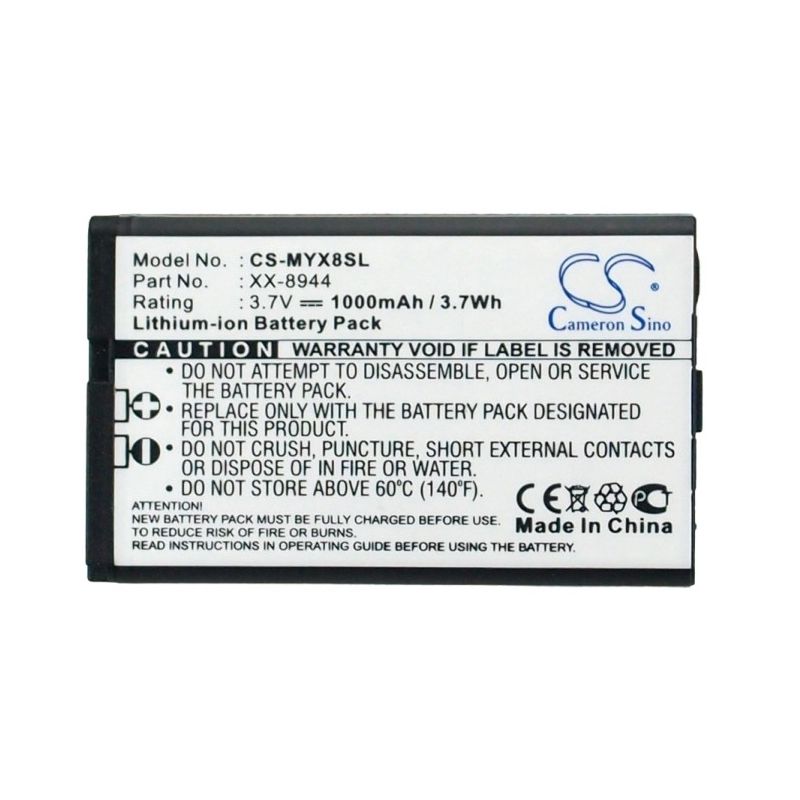Li-ion Battery fits Sagem, myx8, myx-8 3.7V, 1000mAh Mobile & SmartPhone Cameron Sino Technology Limited