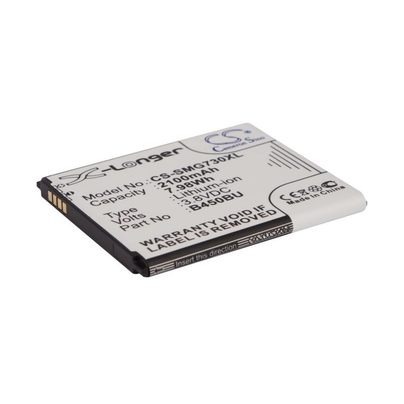 Li-ion Battery Fits Samsung, Afyon, Galaxy Core 4g, Galaxy Core Mini 3.8v, 2100mah Mobile & SmartPhone Cameron Sino Technology Limited