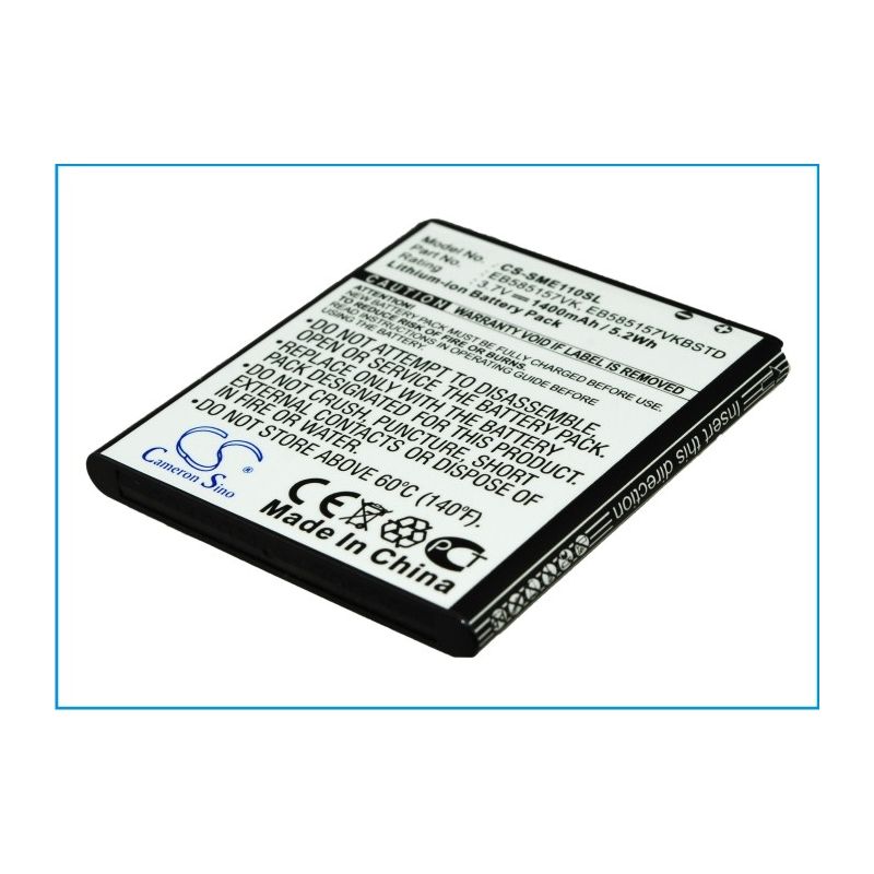 Li-ion Battery fits Samsung, celox, galaxy s ii hd lte, galaxy s ii lte 3.7V, 1400mAh Mobile & SmartPhone Cameron Sino Technology Limited