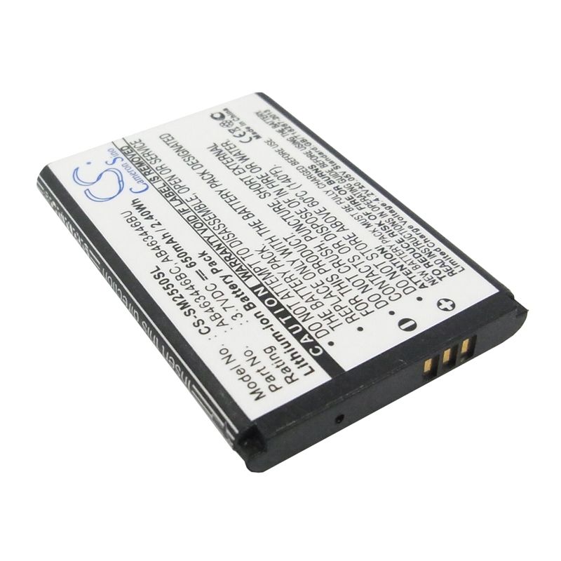 Li-ion Battery fits Samsung, champ, diva folder, gt-c3300 3.7V, 650mAh Mobile & SmartPhone Cameron Sino Technology Limited