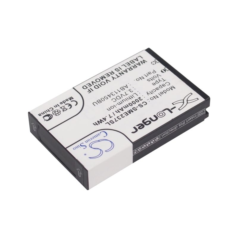 Li-ion Battery fits Samsung, e2370 solid, gt-e2370, xcover e2370 3.7V, 2000mAh Mobile & SmartPhone Cameron Sino Technology Limited