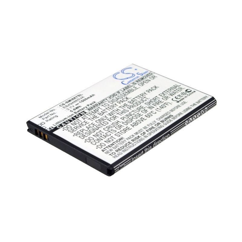 Li-ion Battery fits Samsung, focus 2, galaxy rush, sgh-i667 3.7V, 1500mAh Mobile & SmartPhone Cameron Sino Technology Limited (Suspended)