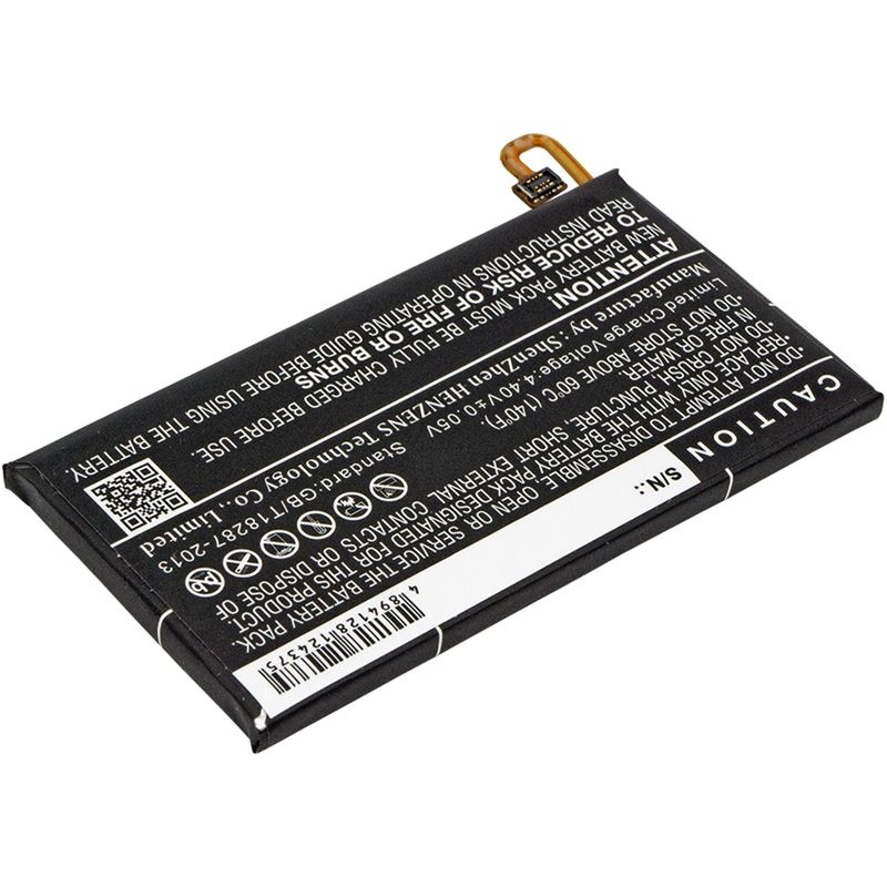 Li-polymer Battery Fits Samsung, Galaxy A3 2017, Galaxy A3 2017 4g, Galaxy A3 2017 4g Lte 3.85v, 2350mah Mobile & SmartPhone Cameron Sino Technology Limited