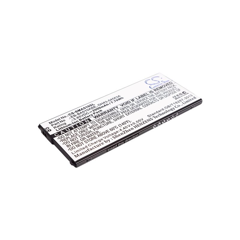 Li-ion Battery Fits Samsung, Galaxy A5 2016 Duos, Sm-a5100, Sm-a510f 3.85v, 2000mah Mobile & SmartPhone Cameron Sino Technology Limited