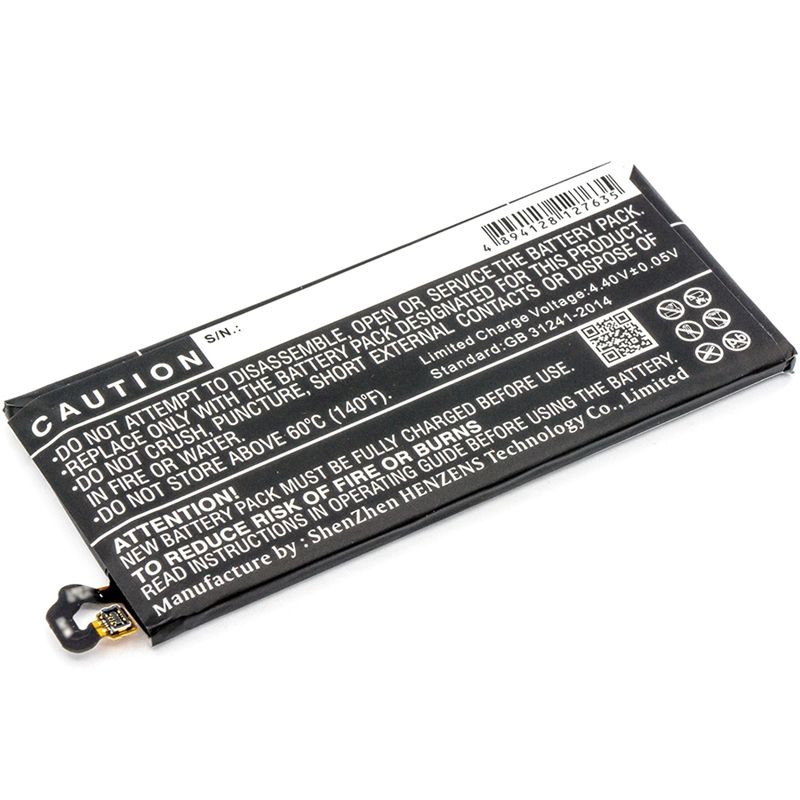 Li-Polymer Battery fits Samsung, galaxy a7 2017, galaxy a7 2017 duos td-lte, galaxy j7 pro 3.85V, 3600mAh Mobile & SmartPhone Cameron Sino Technology Limited