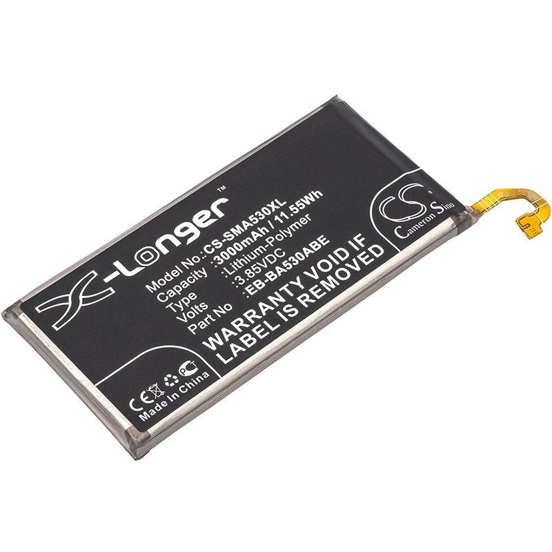 Li-polymer Battery Fits Samsung, Galaxy A8 2018, Galaxy A8 2018 Td-lte, Sm-a530 3.85v, 3000mah Mobile & SmartPhone Cameron Sino Technology Limited