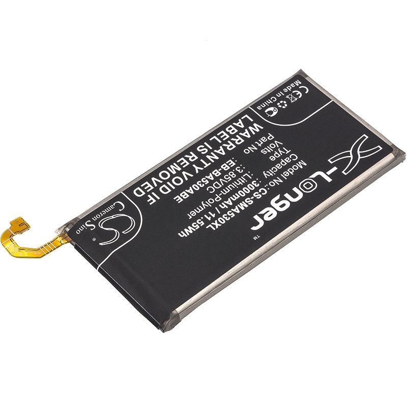 Li-polymer Battery Fits Samsung, Galaxy A8 2018, Galaxy A8 2018 Td-lte, Sm-a530 3.85v, 3000mah Mobile & SmartPhone Cameron Sino Technology Limited
