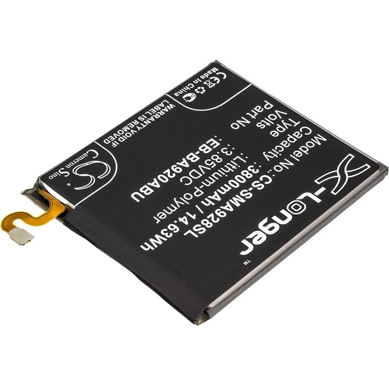 Li-Polymer Battery fits Samsung, galaxy a9 2018, galaxy a9 2018 td-lte, galaxy a9s 2018 3.85V, 3800mAh Mobile & SmartPhone Cameron Sino Technology Limited