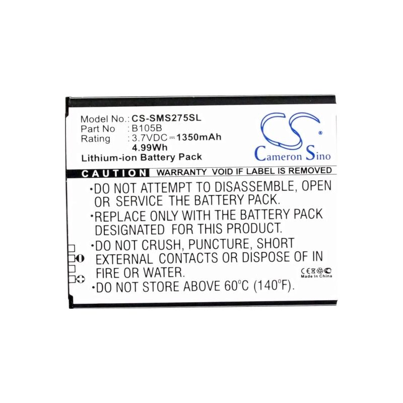 Li-ion Battery fits Samsung, galaxy ace 3 lte, galaxy light, garda 3.7V, 1350mAh Mobile & SmartPhone Cameron Sino Technology Limited