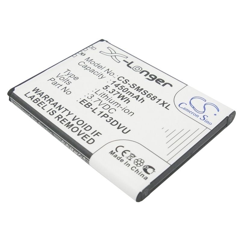 Li-ion Battery fits Samsung, galaxy ace duos, galaxy fame, galaxy fame lite 3.7V, 1450mAh Mobile & SmartPhone Cameron Sino Technology Limited (Suspended)